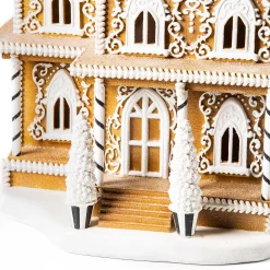 MacKenzie-Childs Gingerbread Illuminated House| Holiday|Room Accents