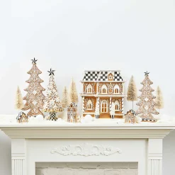 MacKenzie-Childs Gingerbread Snowflake Tree| Holiday|Room Accents
