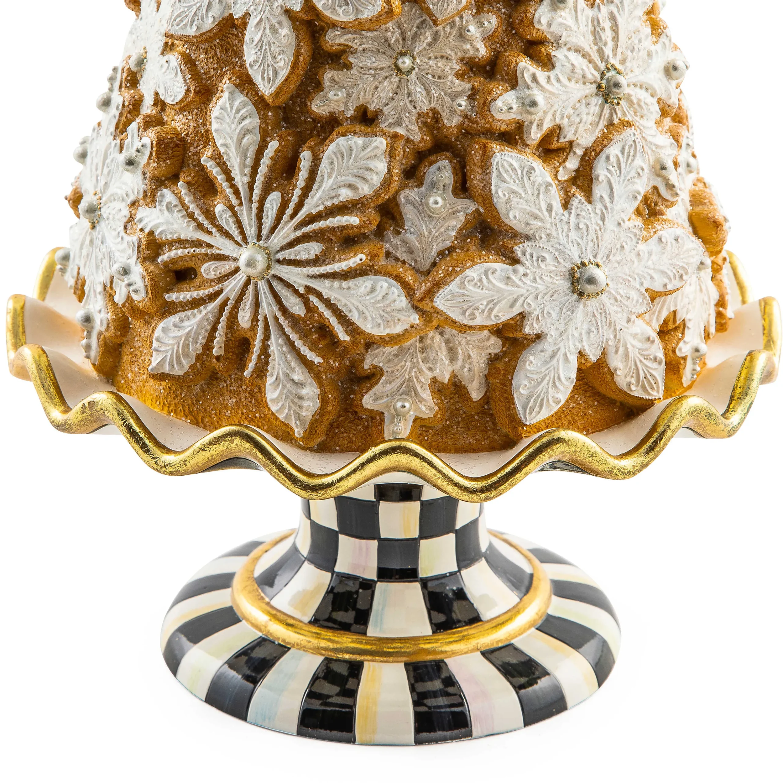 MacKenzie-Childs Gingerbread Snowflake Tree| Holiday|Room Accents