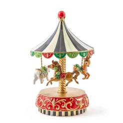 MacKenzie-Childs Granny Kitsch Carousel| Holiday|Room Accents