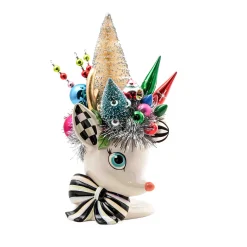 MacKenzie-Childs Granny Kitsch Deary Deer Centerpiece| Holiday|Room Accents