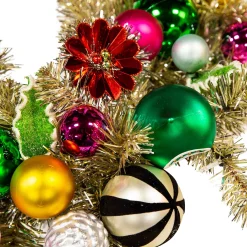 MacKenzie-Childs Granny Kitsch Illuminated Garland| Holiday|Greenery & Florals