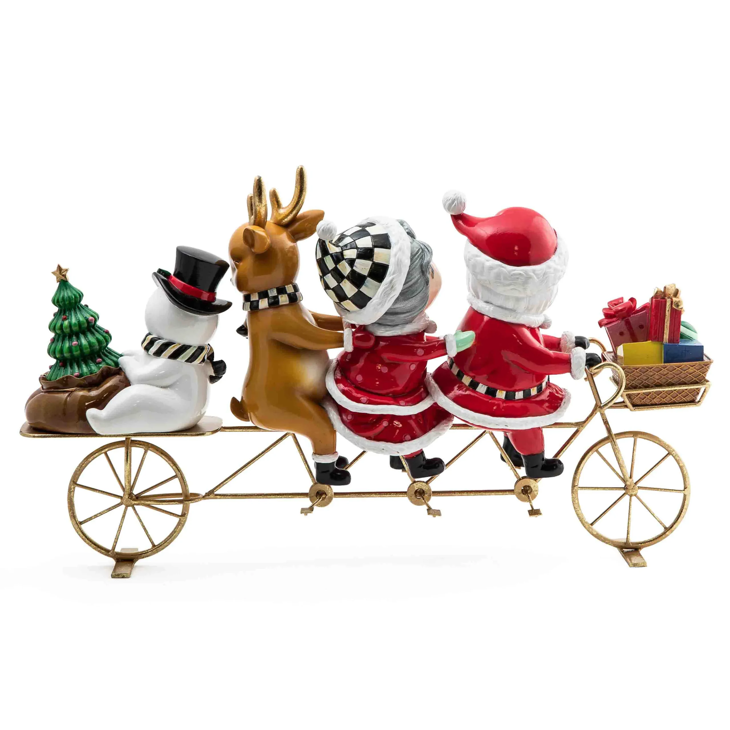 MacKenzie-Childs Granny Kitsch Santa and Company| Holiday|Room Accents