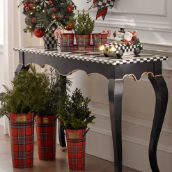 MacKenzie-Childs Granny Kitsch Special Delivery Santa In Car| Holiday|Room Accents