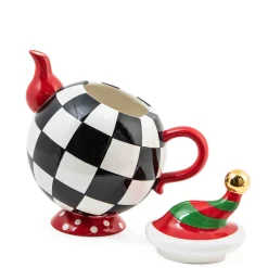 MacKenzie-Childs Granny Kitsch Tipsy Teapot| Holiday|Tea Kettles