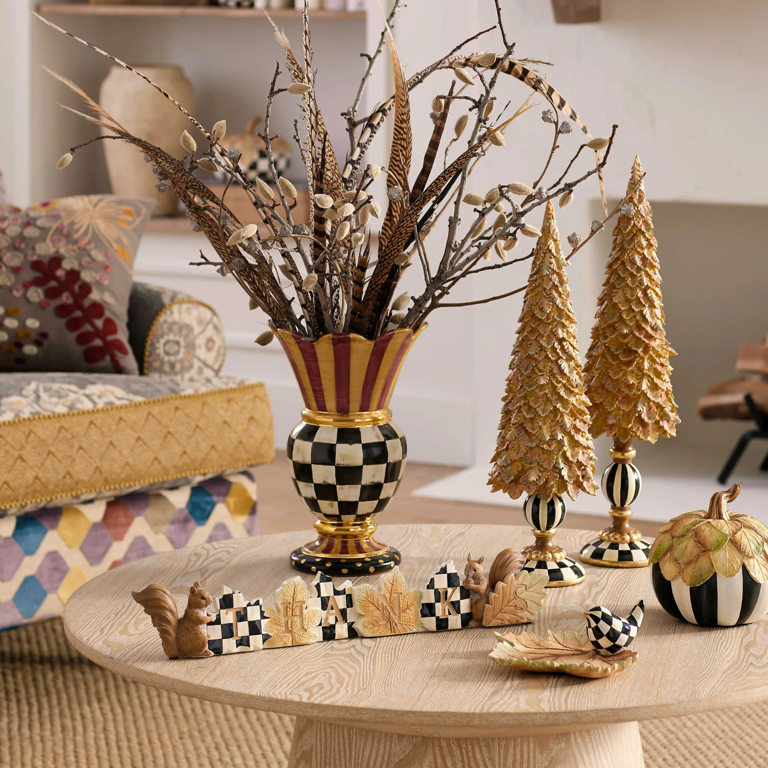 MacKenzie-Childs Great Vase| Room Accents|Fall Entertaining
