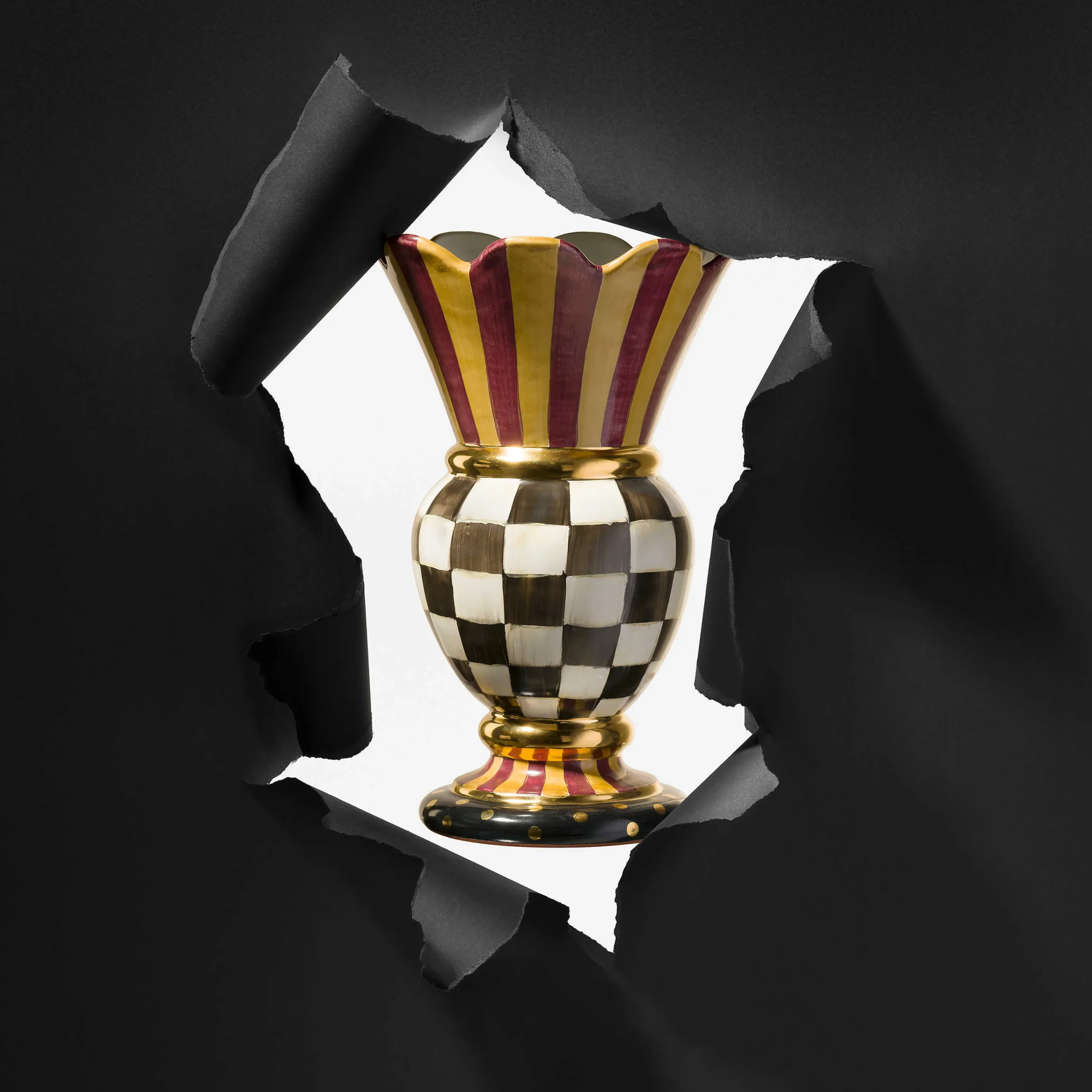 MacKenzie-Childs Great Vase| Room Accents|Fall Entertaining