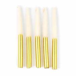 MacKenzie-Childs Hanukkah Gold Candle Set| Holiday|Candles & Fragrances