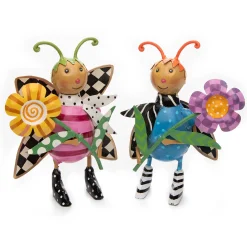MacKenzie-Childs Happy Bugs, Set of 2| Spring|Outdoor