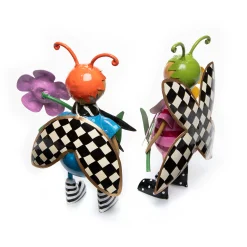 MacKenzie-Childs Happy Bugs, Set of 2| Spring|Outdoor