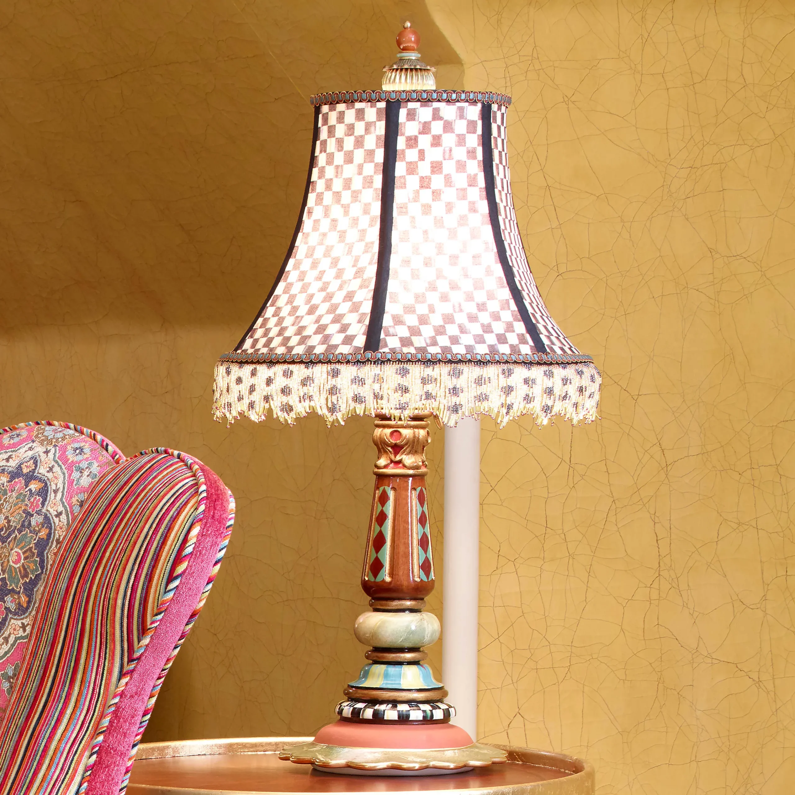 MacKenzie-Childs Highland Table Lamp| Room Accents|Lighting
