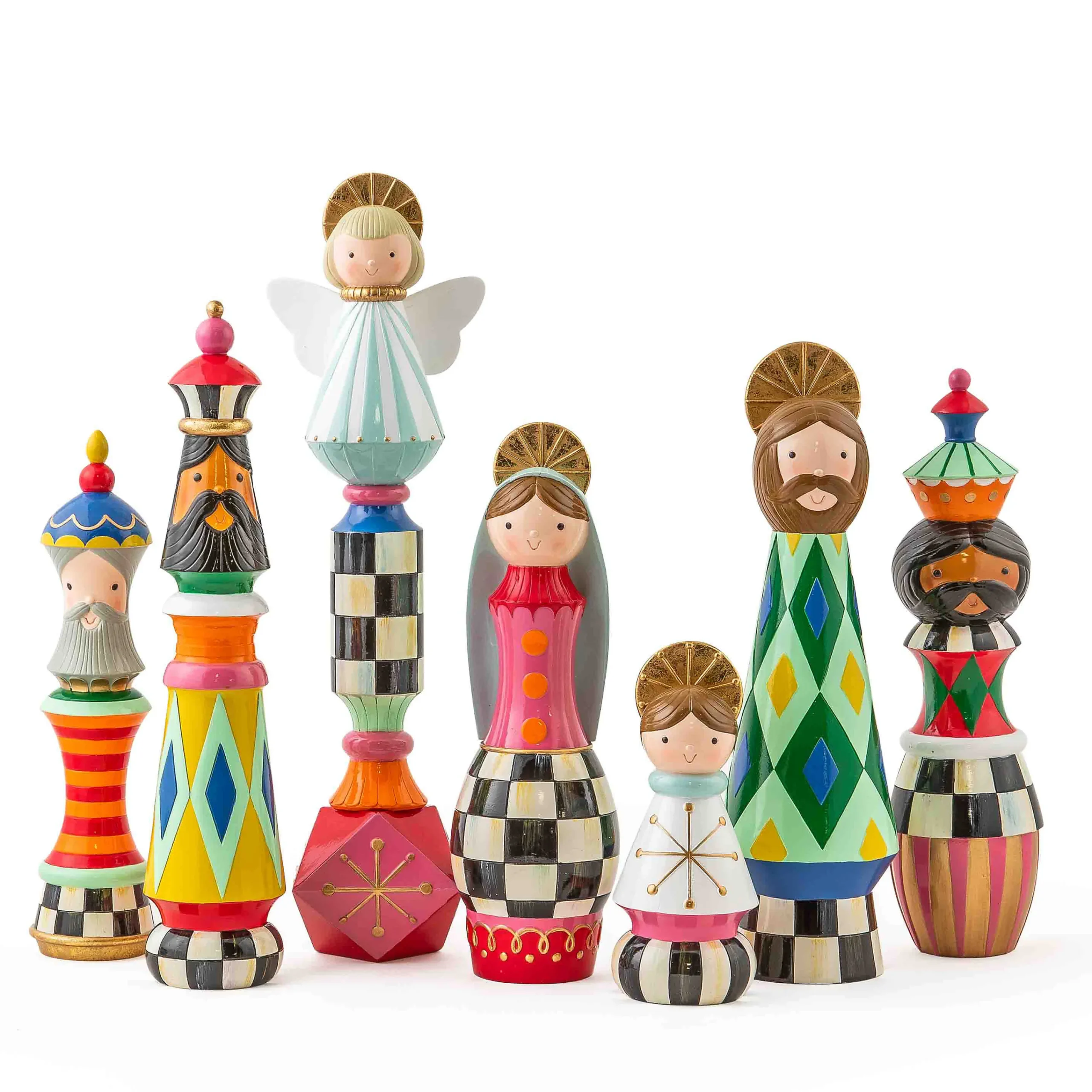 MacKenzie-Childs Holy Night Nativity Set| Holiday|Decor Sets