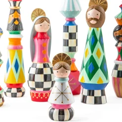 MacKenzie-Childs Holy Night Nativity Set| Holiday|Decor Sets