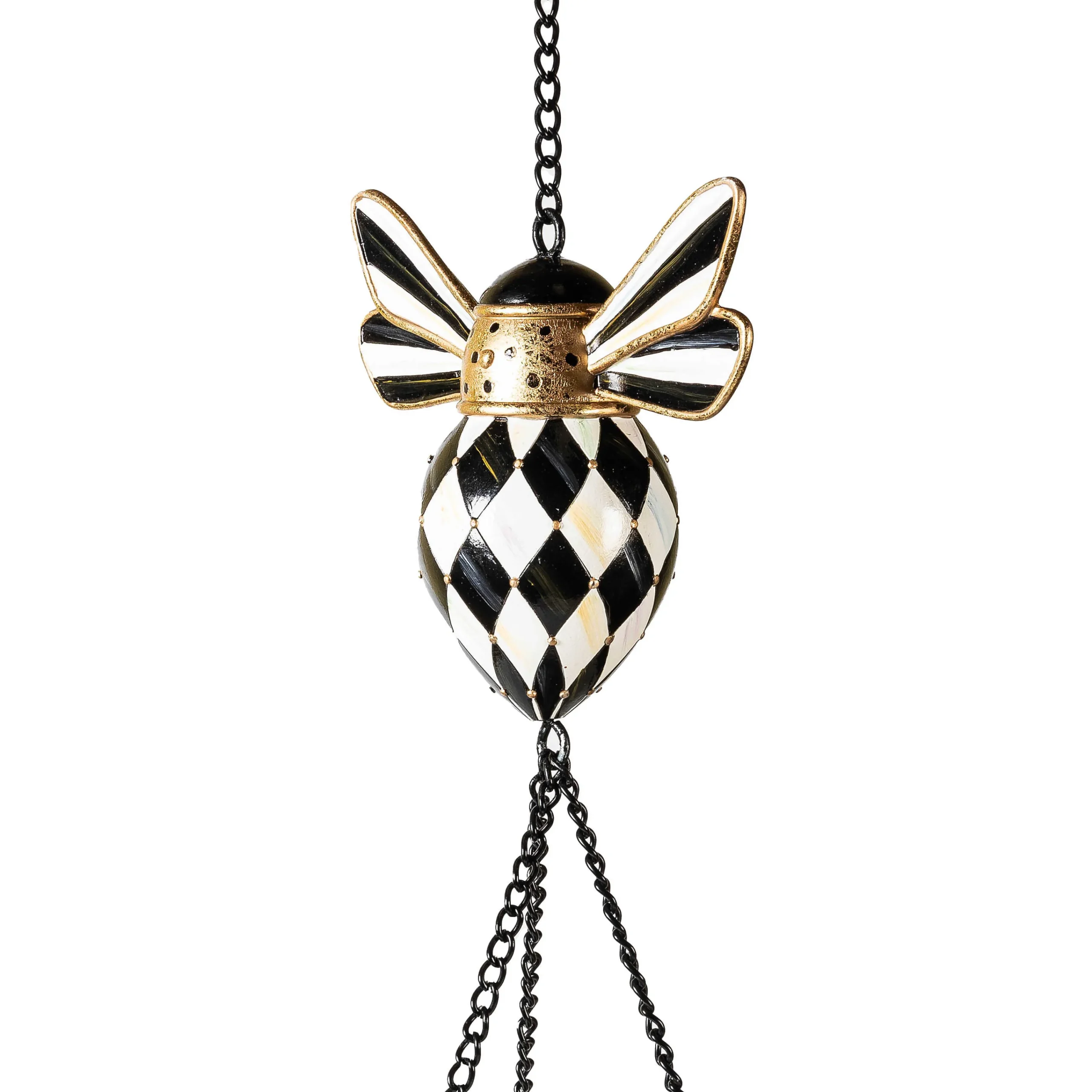 MacKenzie-Childs Honeycomb Hanging Planter| Spring|Greenery & Florals