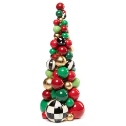 MacKenzie-Childs Jolly Holiday Bauble Tree| Holiday|Room Accents