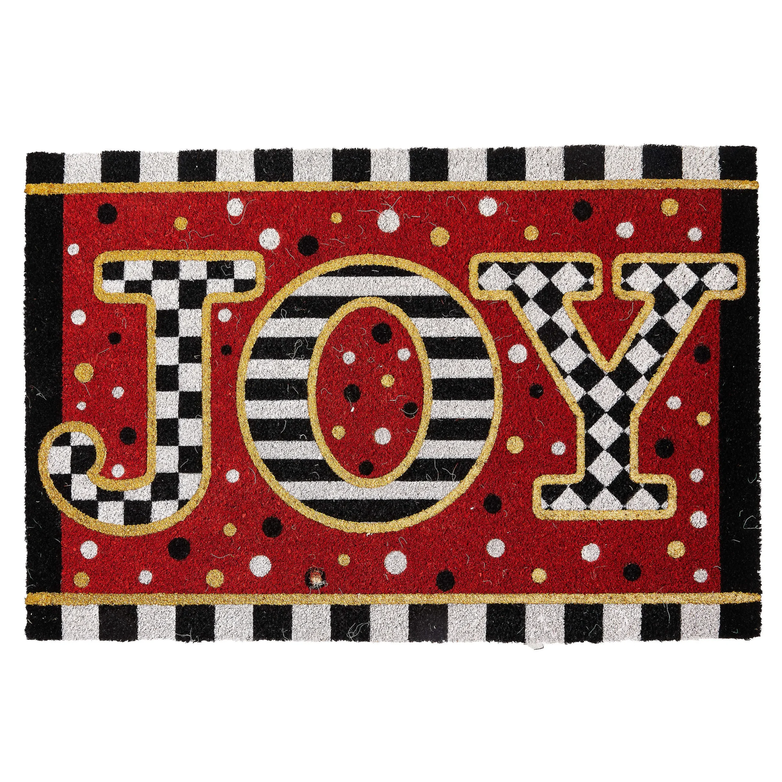 MacKenzie-Childs Joy Entrance Mat| Holiday|Rugs