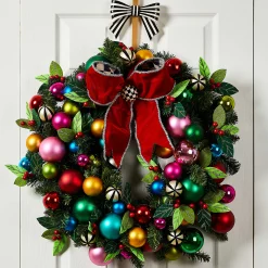 MacKenzie-Childs Jubilee Wreath| Holiday|Greenery & Florals