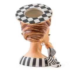 MacKenzie-Childs Lady Portrait Vase| Spring|Room Accents