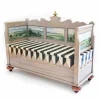 MacKenzie-Childs Landscape Blanket Bench| Storage Furniture|Entryway Furniture