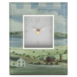 MacKenzie-Childs Landscape Carriage Clock| Room Accents