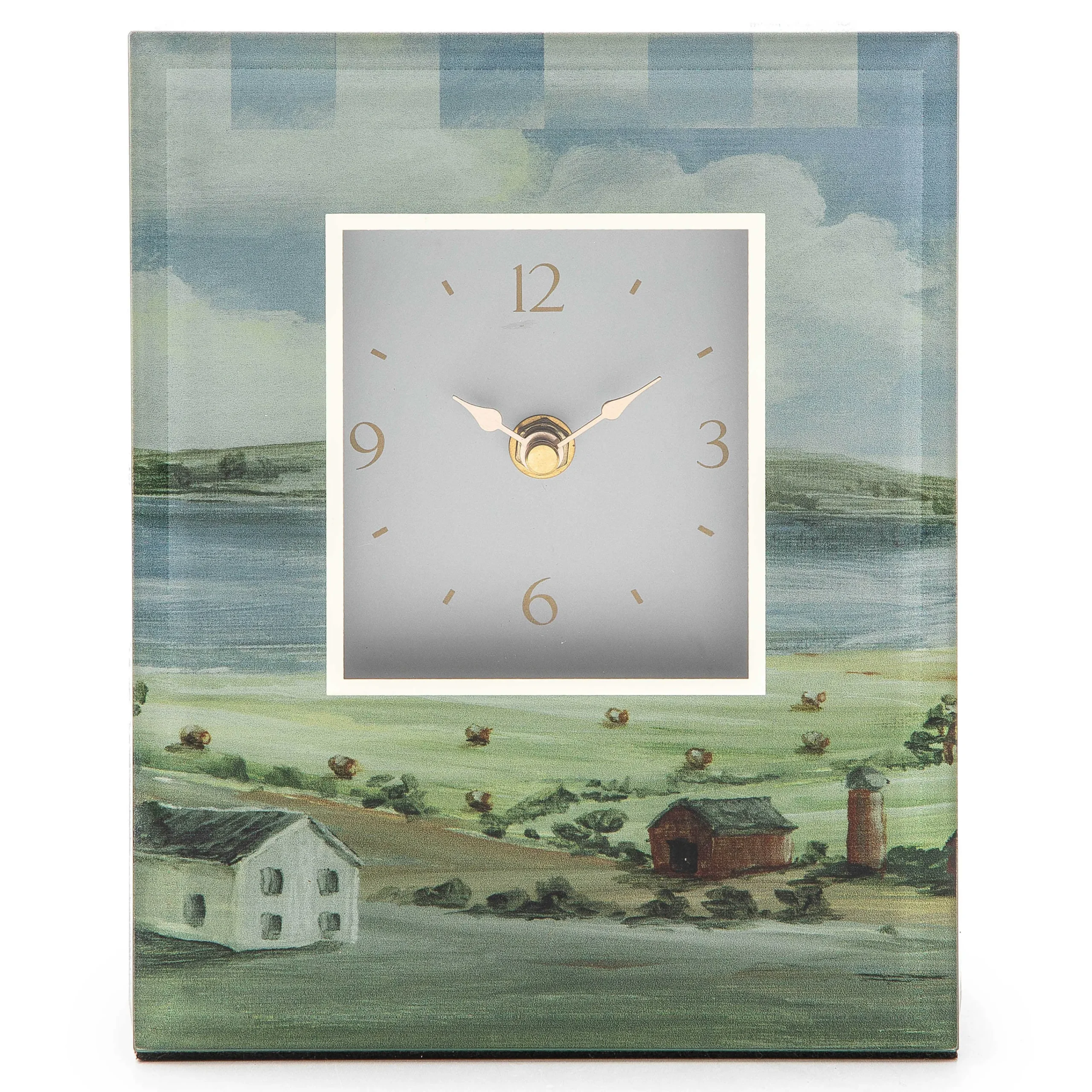 MacKenzie-Childs Landscape Carriage Clock| Room Accents