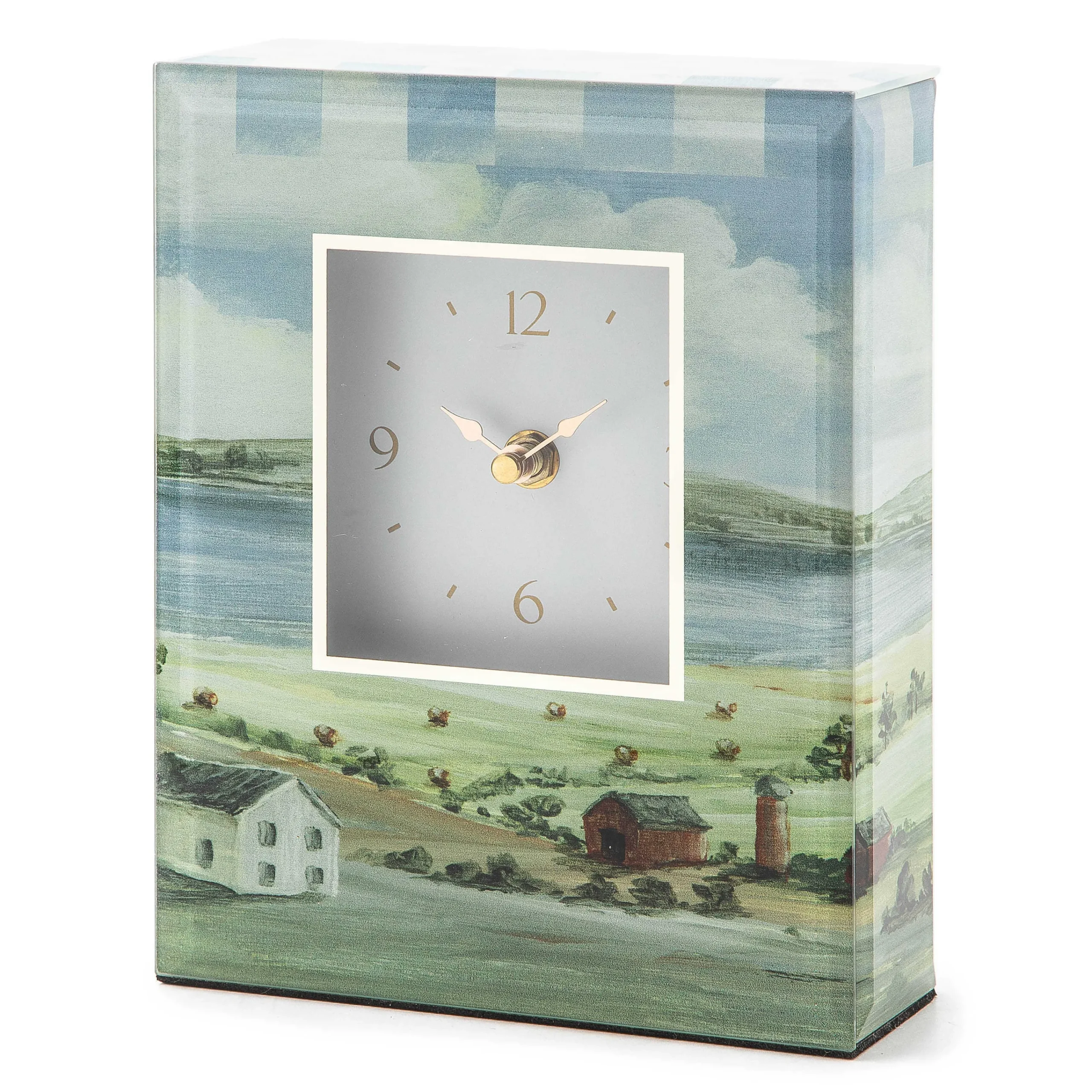 MacKenzie-Childs Landscape Carriage Clock| Room Accents