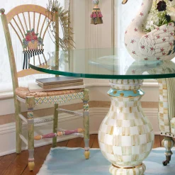 MacKenzie-Childs Light Flower Basket Side Chair| Dining Room & Kitchen