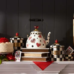 MacKenzie-Childs Love 2 Quart Tea Kettle| Fall Entertaining|Tea Kettles