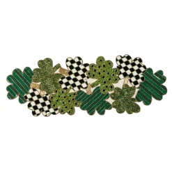 MacKenzie-Childs Lucky Clover Beaded Runner| Spring|Kitchen & Table Linens