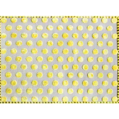 MacKenzie-Childs Macro Dot Chartreuse  Rug - 8' x 10'| Rugs