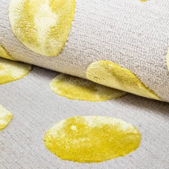 MacKenzie-Childs Macro Dot Chartreuse Rug - 5' x 8'| Rugs