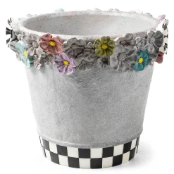 MacKenzie-Childs Maia Large Pot| Spring|Greenery & Florals