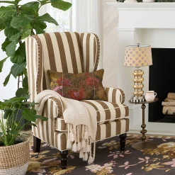MacKenzie-Childs Marbleized Lumbar Pillow| Pillows, Throws, & Cushions
