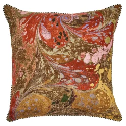 MacKenzie-Childs Marbleized Throw Pillow| Pillows, Throws, & Cushions