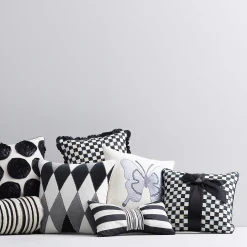 MacKenzie-Childs Marquee Bow Throw Pillow| Pillows, Throws, & Cushions