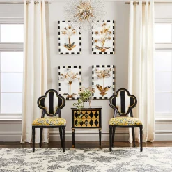 MacKenzie-Childs Marquee Daffodil Wall Art| Room Accents