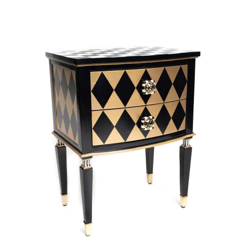 MacKenzie-Childs Masquerade Accent Chest| Storage Furniture