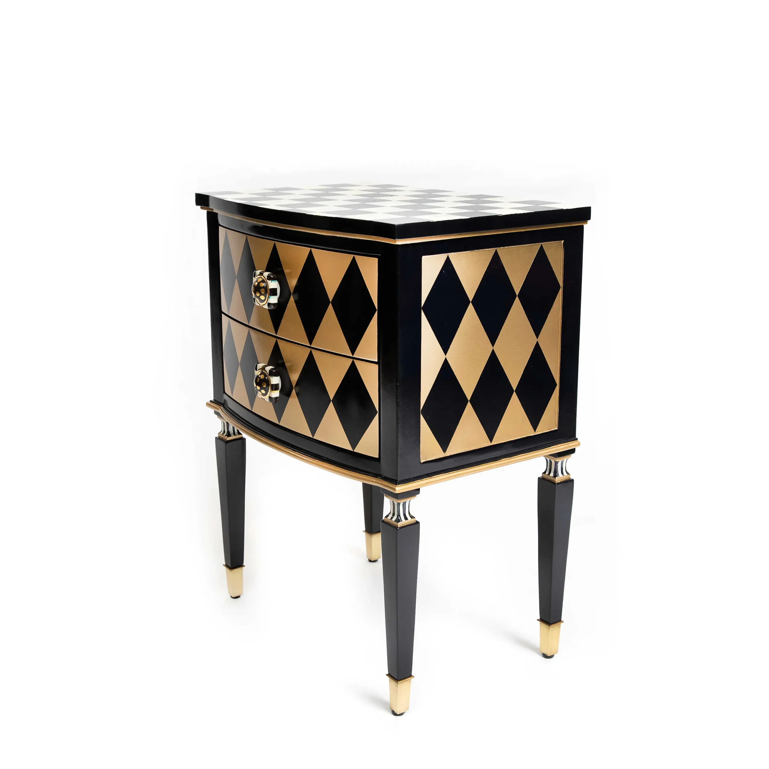 MacKenzie-Childs Masquerade Accent Chest| Storage Furniture