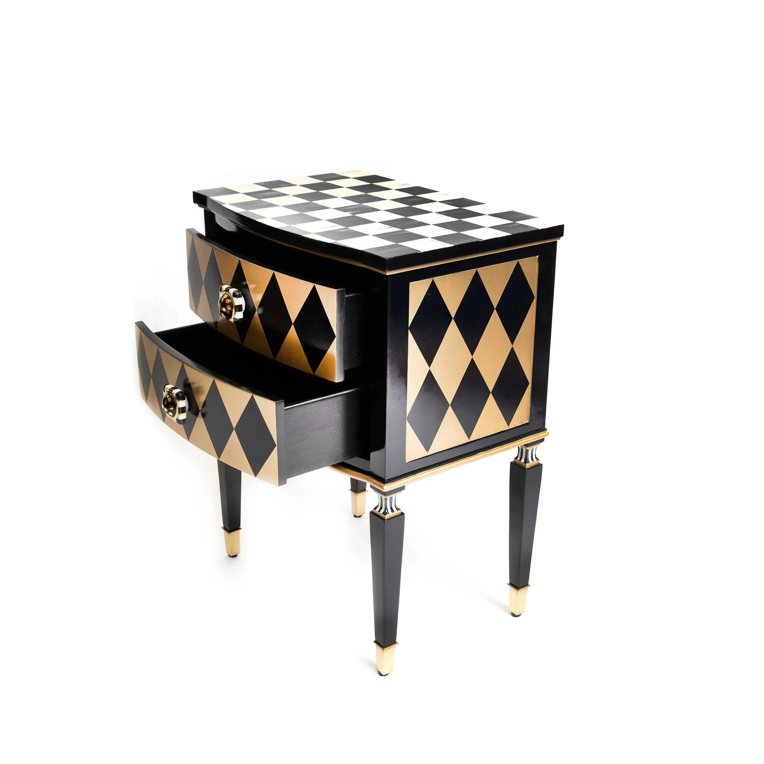 MacKenzie-Childs Masquerade Accent Chest| Storage Furniture
