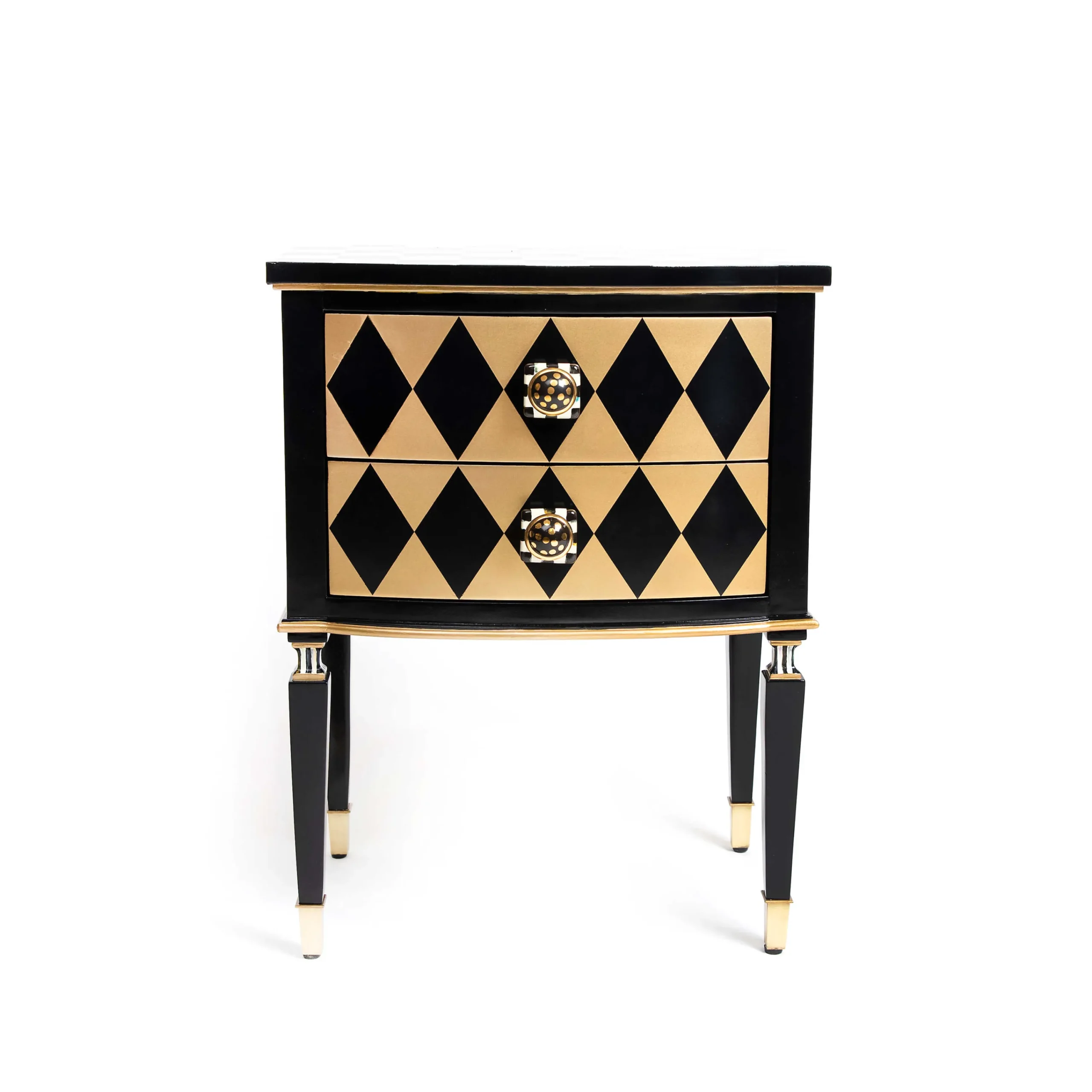 MacKenzie-Childs Masquerade Accent Chest| Storage Furniture