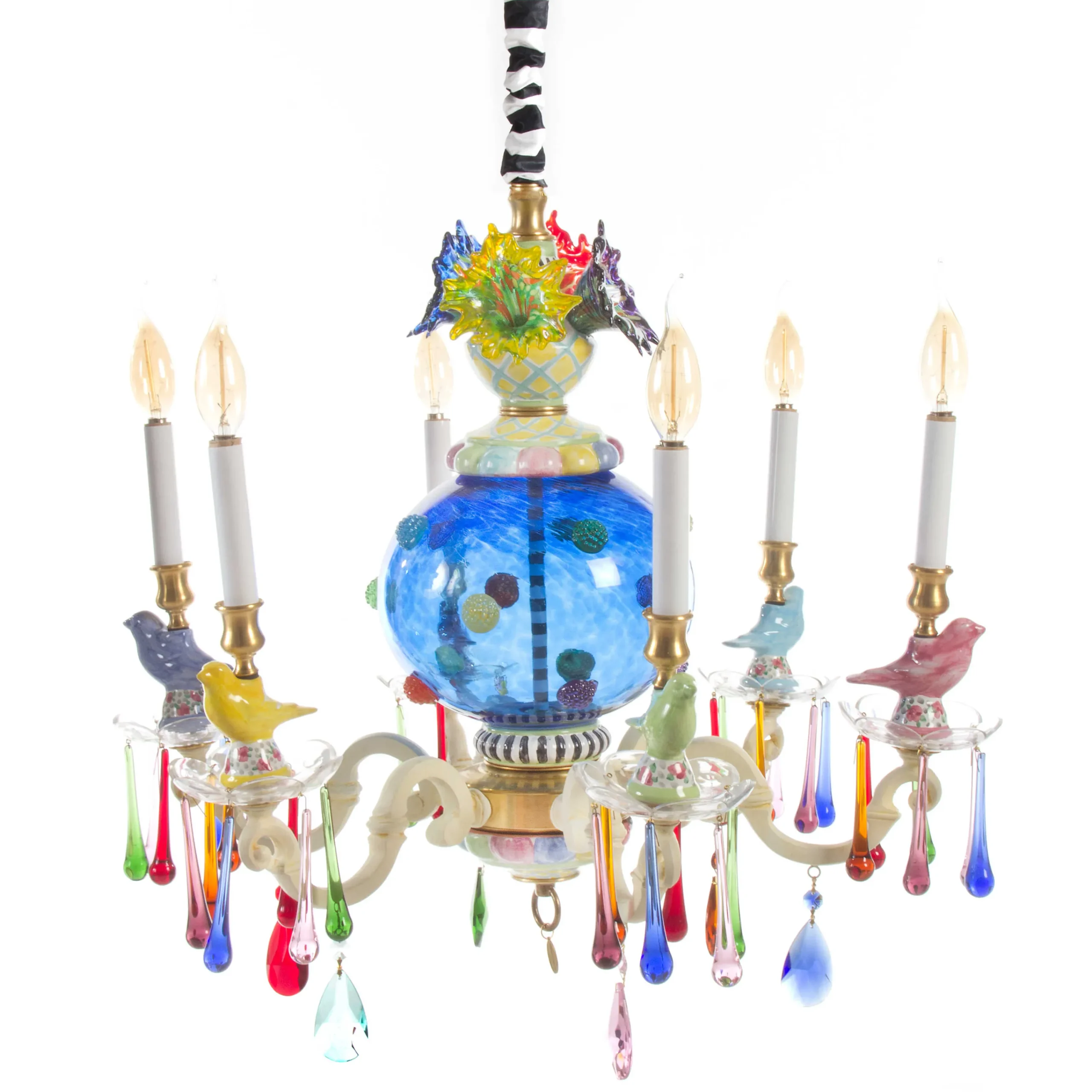 MacKenzie-Childs Merrifield Small Chandelier| Lighting
