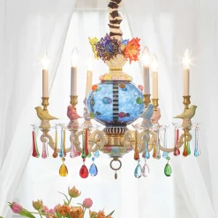 MacKenzie-Childs Merrifield Small Chandelier| Lighting