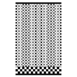 MacKenzie-Childs Micro Check Black  White Hand Towel| Bath & Bath Accessories