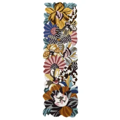 MacKenzie-Childs Milano Floral 2'6 x 8' Runner Rug| Rugs