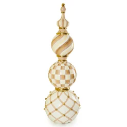 MacKenzie-Childs Mocha Check Outdoor Trophy Topiary| The Fall Shop|Outdoor
