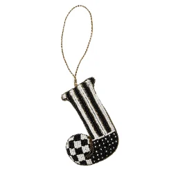 MacKenzie-Childs Monogram Beaded J Ornament| Holiday