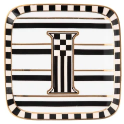 MacKenzie-Childs Monogram Dish - I| Dinnerware & Flatware