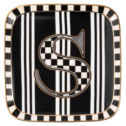 MacKenzie-Childs Monogram Dish - S| Dinnerware & Flatware