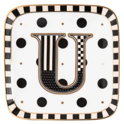 MacKenzie-Childs Monogram Dish - U| Dinnerware & Flatware