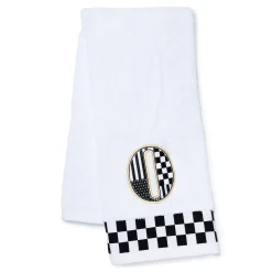 MacKenzie-Childs Monogram O Check Hand Towel| Bath & Bath Accessories